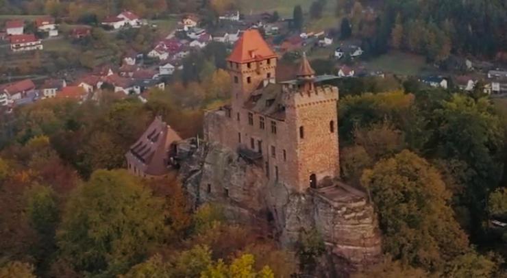 Ferienwohnung Am Waldrand Lemberg Dış mekan fotoğraf