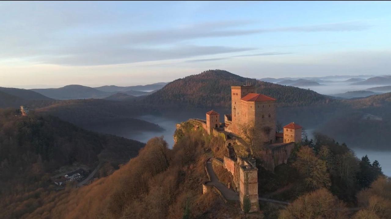 Ferienwohnung Am Waldrand Lemberg Dış mekan fotoğraf