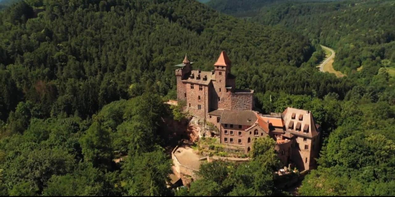 Ferienwohnung Am Waldrand Lemberg Dış mekan fotoğraf